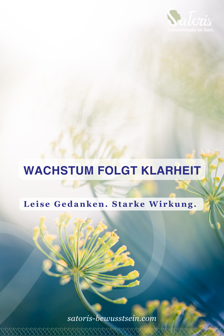 Stauden-Fenchelblüte, Vertrauen, Klarheit, Führung, modernes Unternehmertum, Start-ups, zukunftsfähig führen